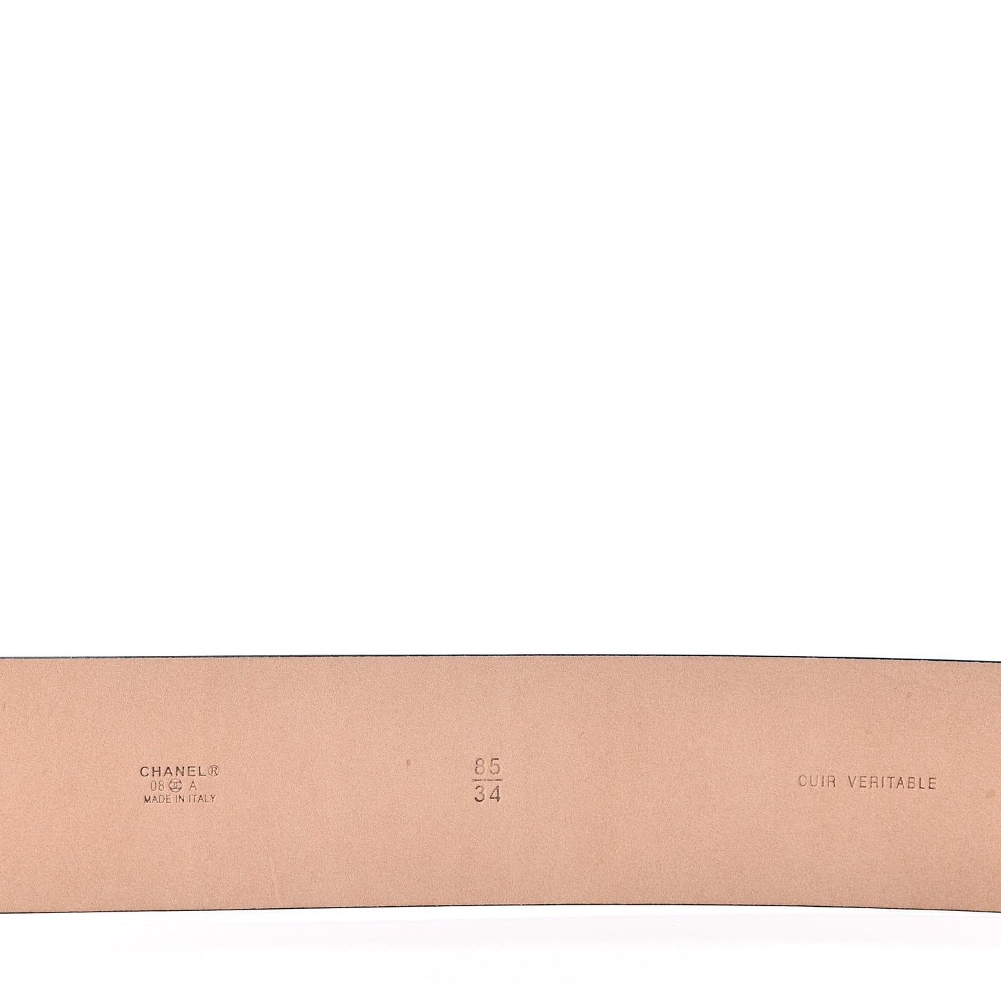 Calfskin Belt 85 34 Black