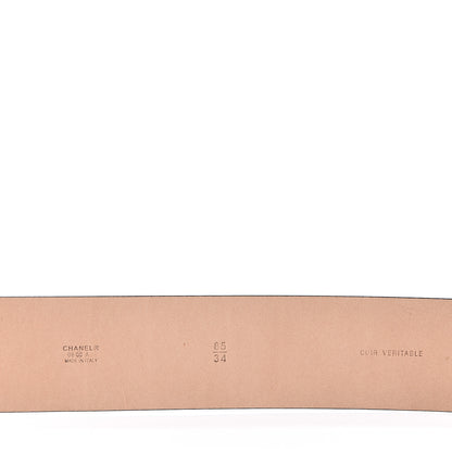 Chanel Calfskin Belt 85 34 Black 8 of 8