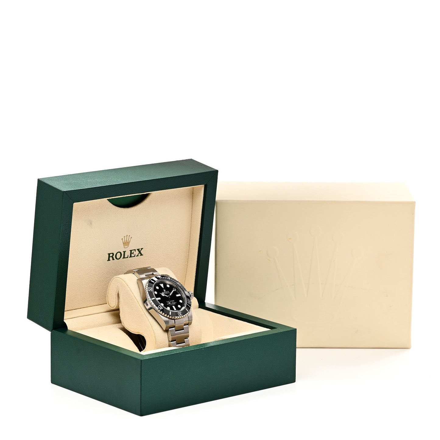 Stainless Steel 40mm Oyster Perpetual Submariner Watch Black 114060