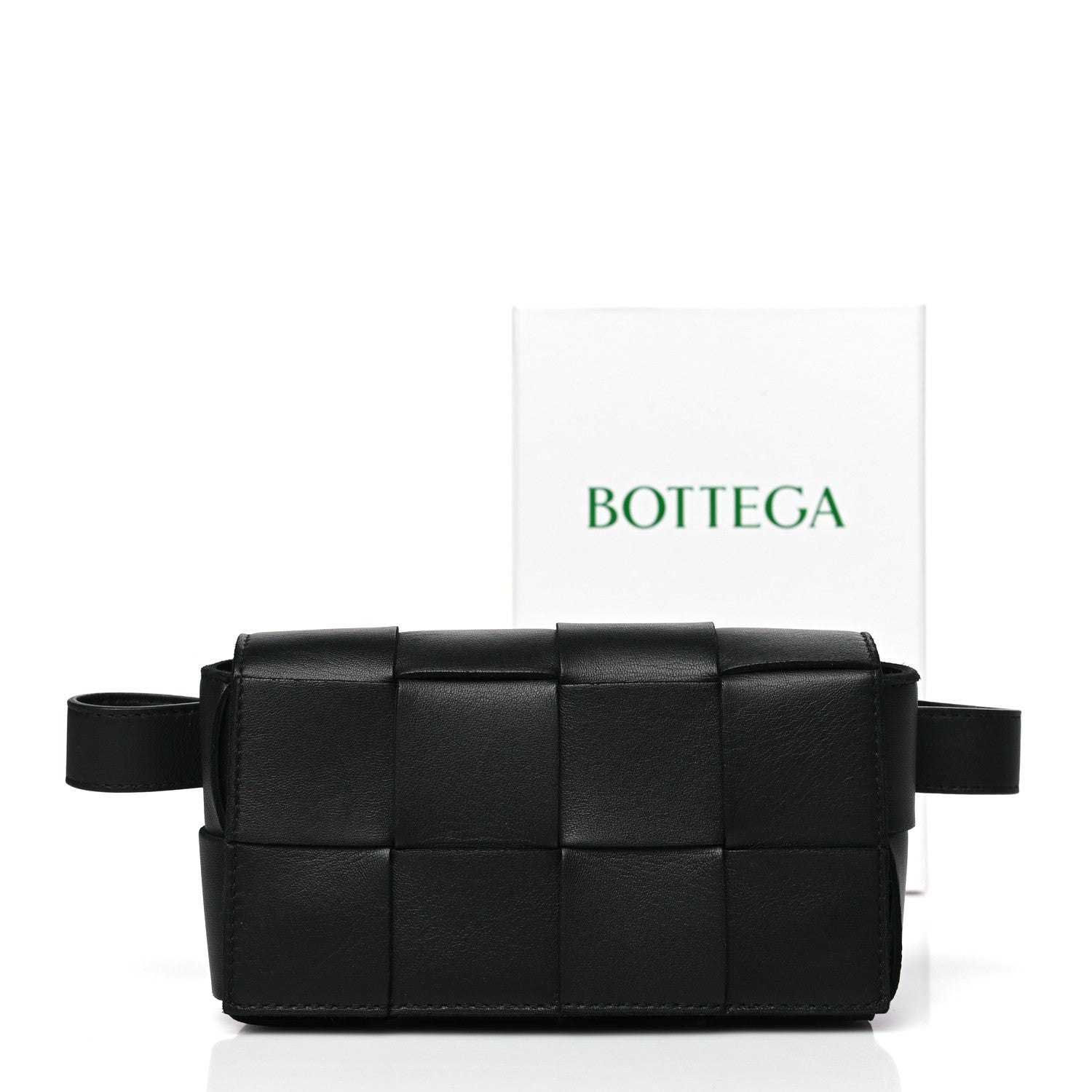 Bottega Veneta Nappa Maxi Intreccio The Belt Cassette Bag Black 11 of 11