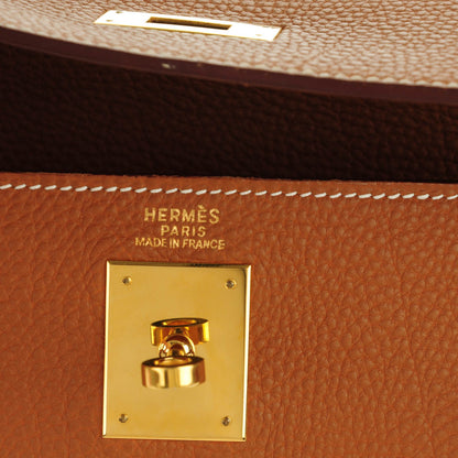 Hermes Togo Kelly Retourne 32 Gold 9 of 25