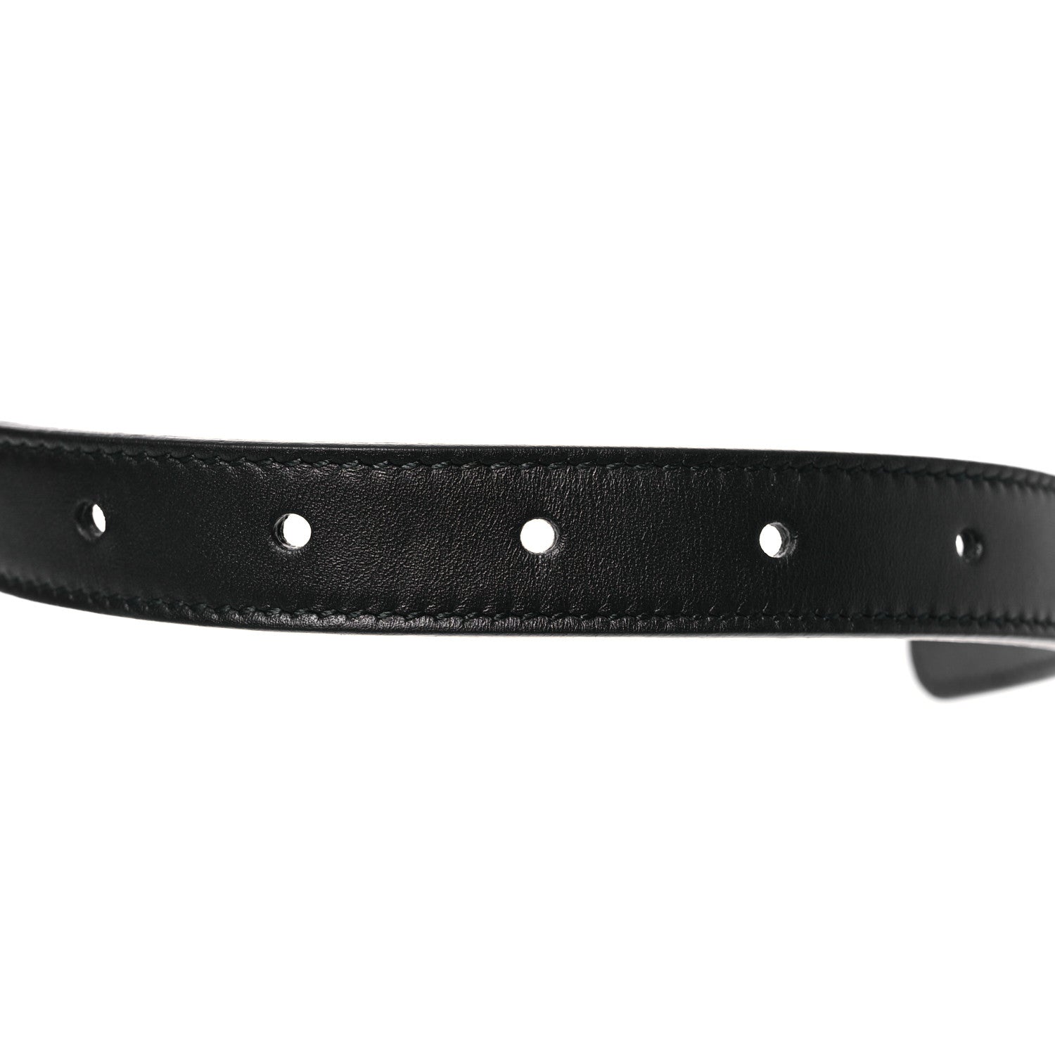 Gucci Calfskin Double G 20mm Belt 80 32 Black 4 of 7