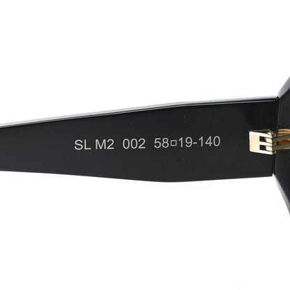 Saint Laurent SL M2 Sunglasses Black 6 of 8