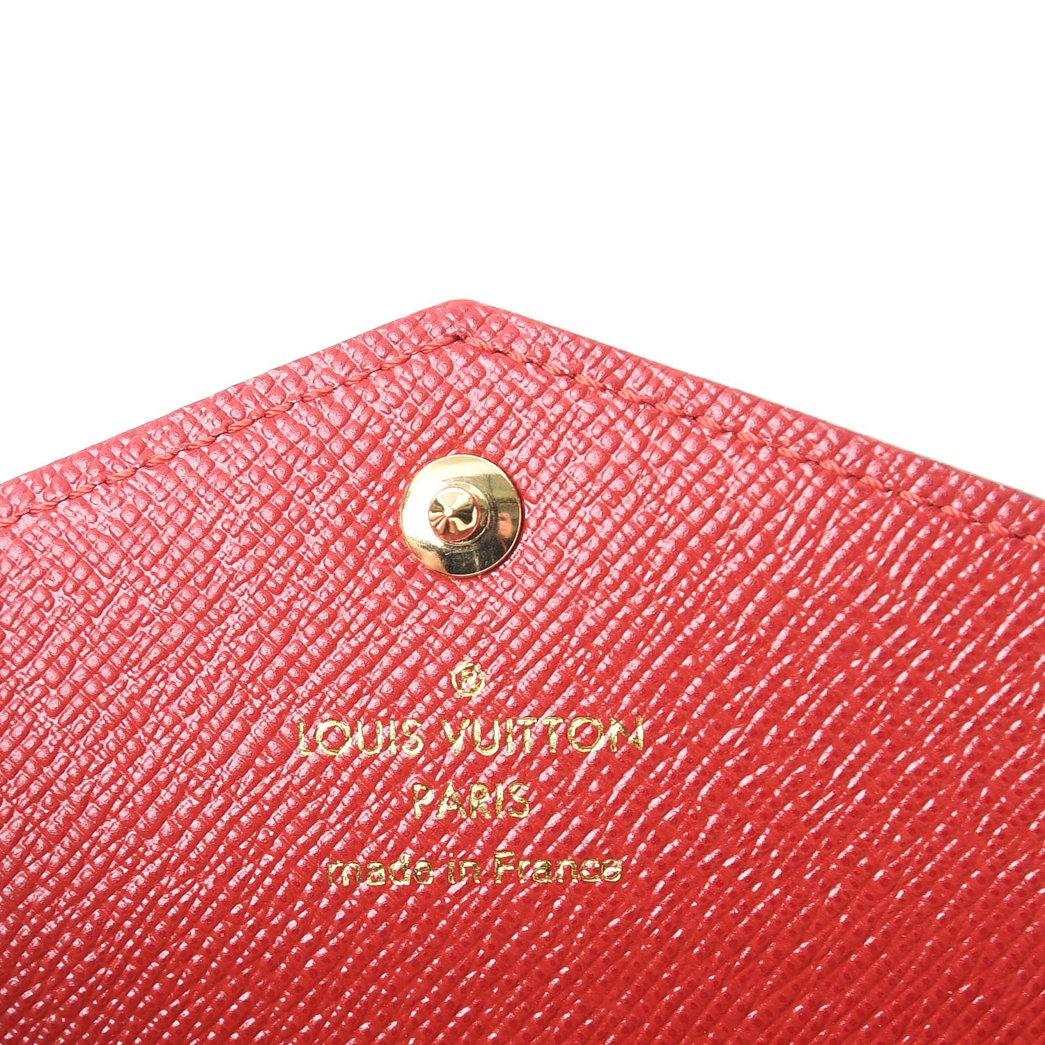 Louis Vuitton Monogram Daily Organizer Envelope Insert Red 6 of 7
