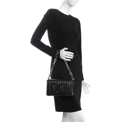Dolce & Gabbana Nappa Quilted DG Shoulder Bag Black 2 of 6