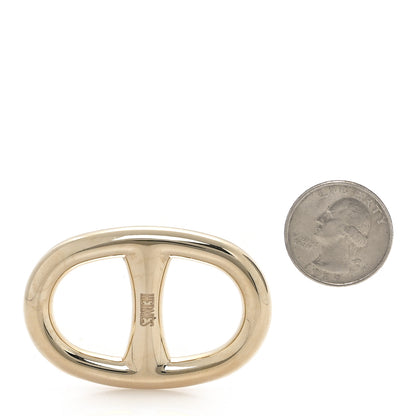 Hermes Permabrass Chaine D'ancre Scarf Ring 2 of 5