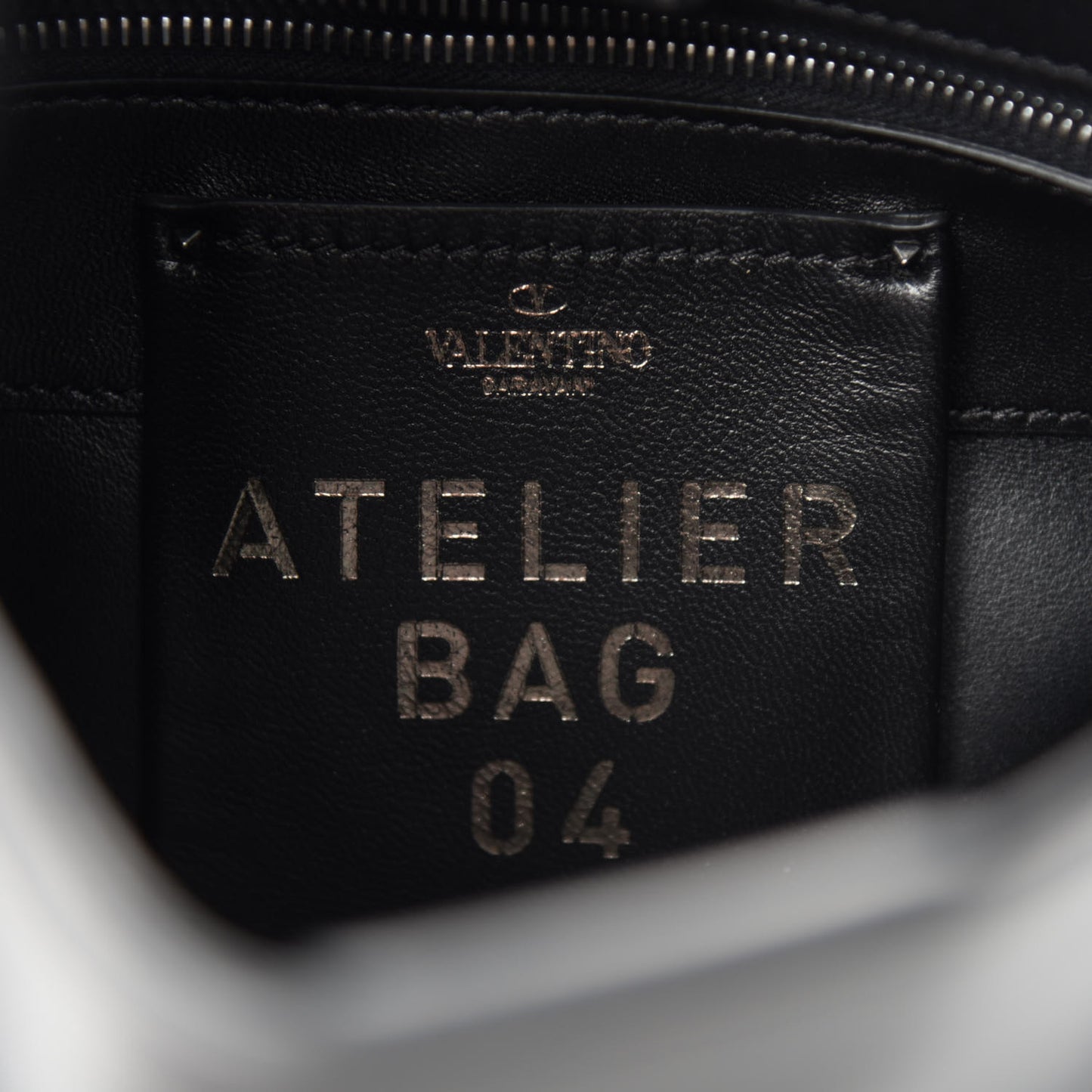 Nappa Atelier 04 Rouches Edition Small Ruffle Hobo Black