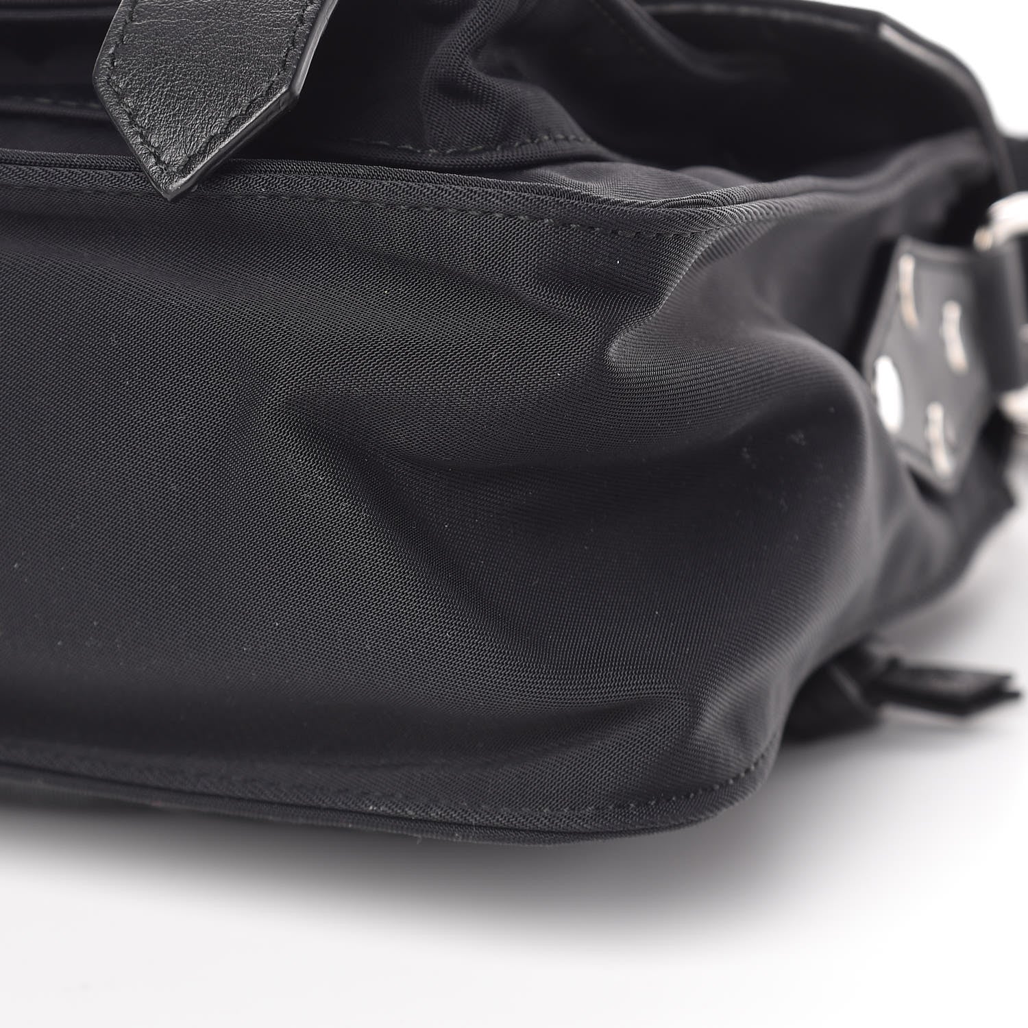 Proenza Schouler Nylon Calfskin PS1 Pouch Messenger Black 11 of 11