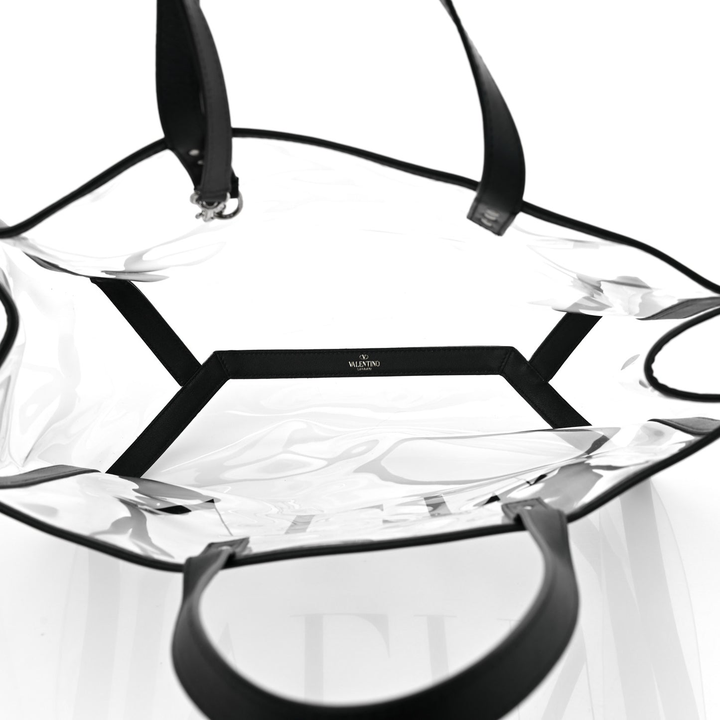 Plexy VLTN Small Shopping Bag Transparent