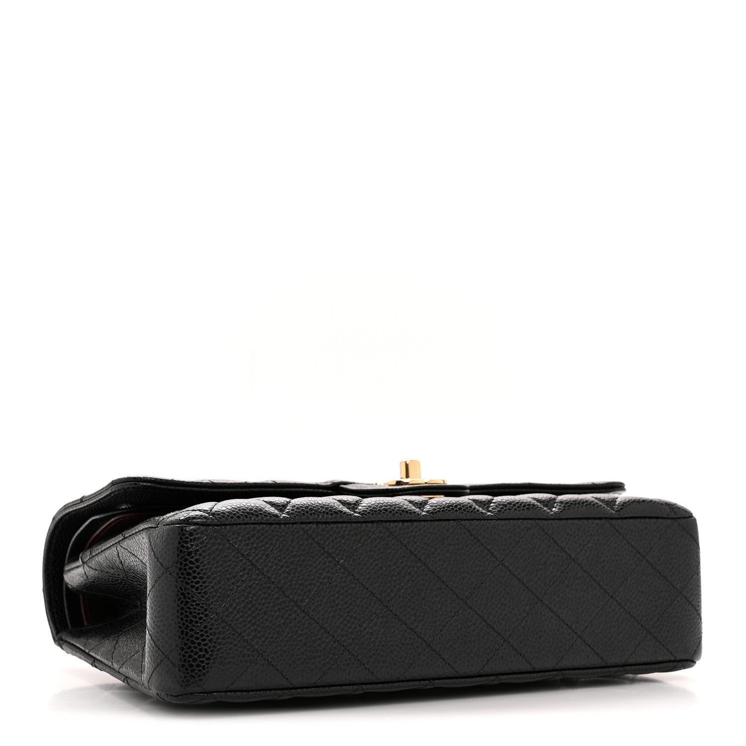 Chanel Caviar Quilted Medium Double Flap Black 4 of 13