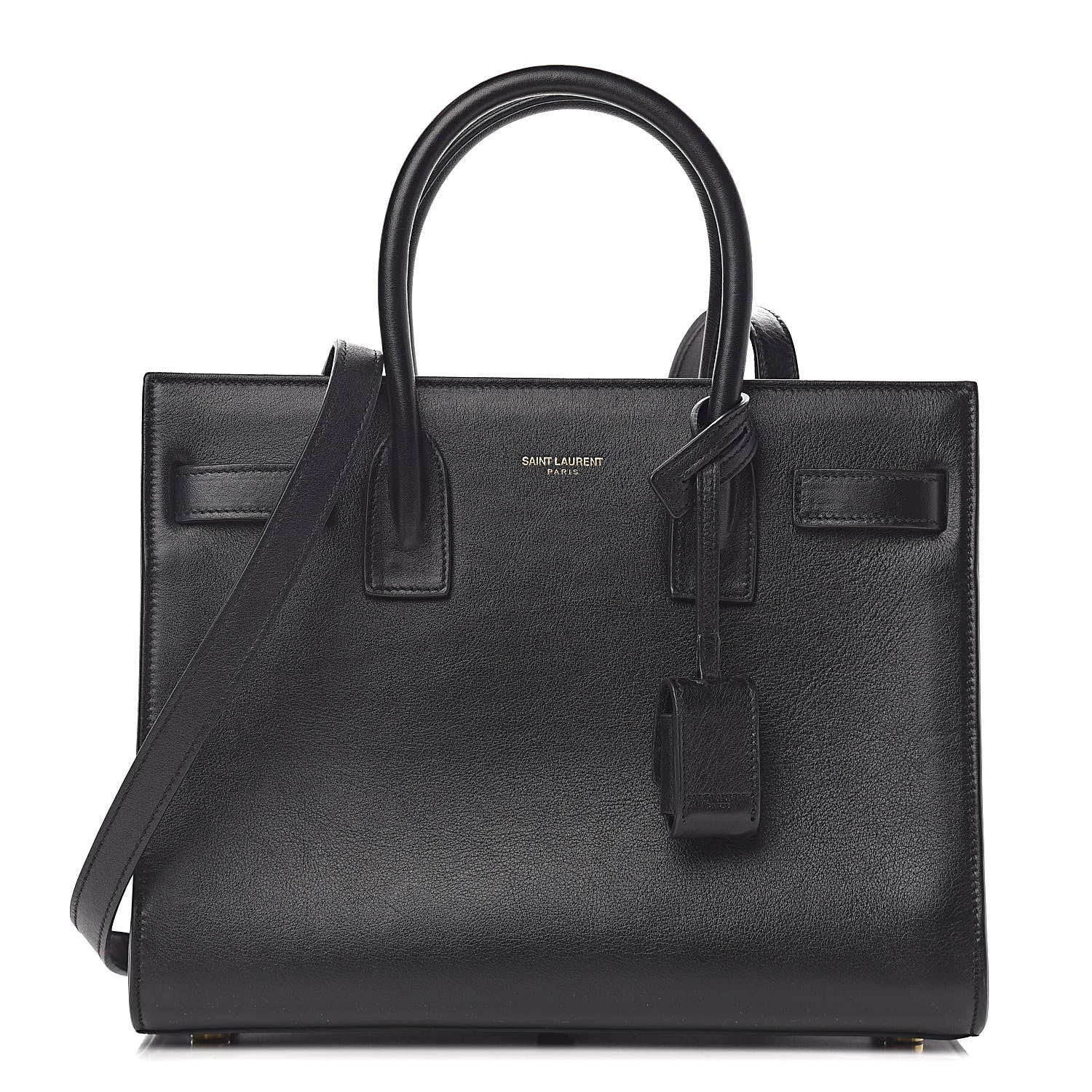 Saint Laurent Calfskin Baby Sac De Jour Black 1 of 11
