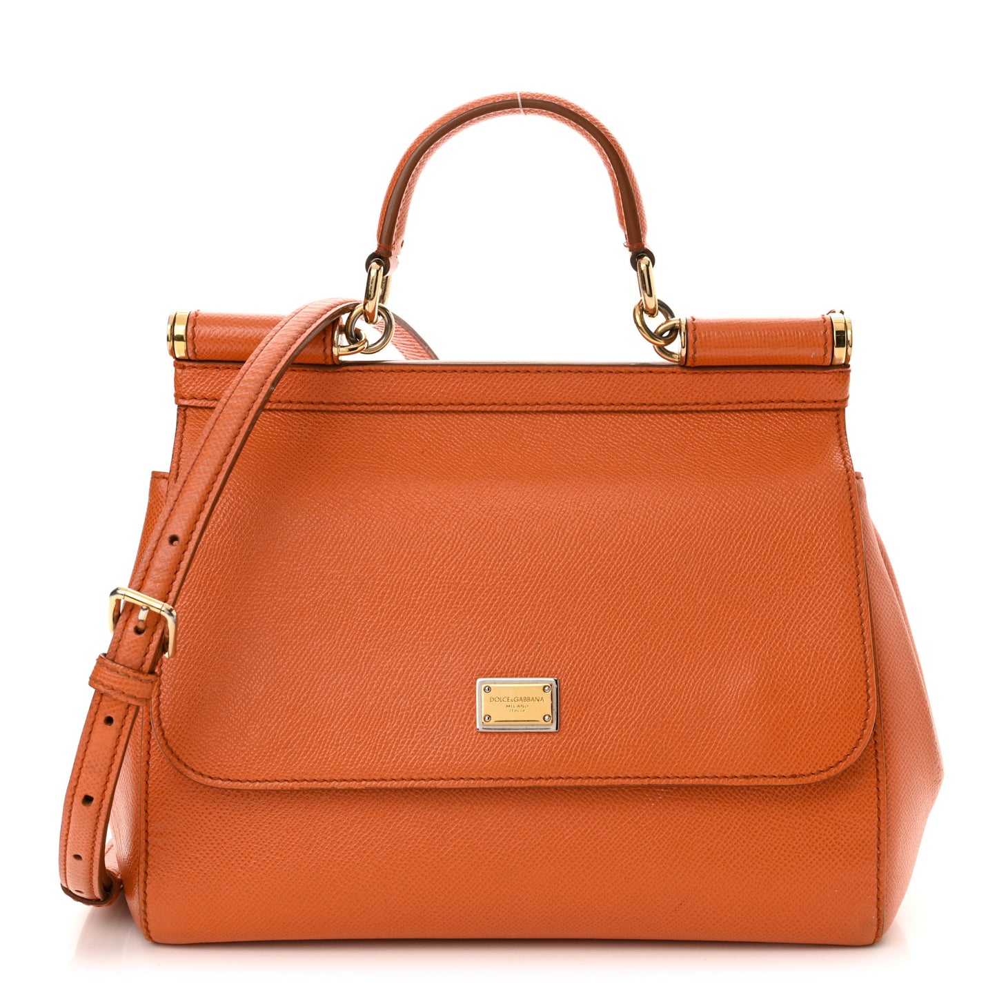 Dauphine Medium Miss Sicily Satchel Mandarino