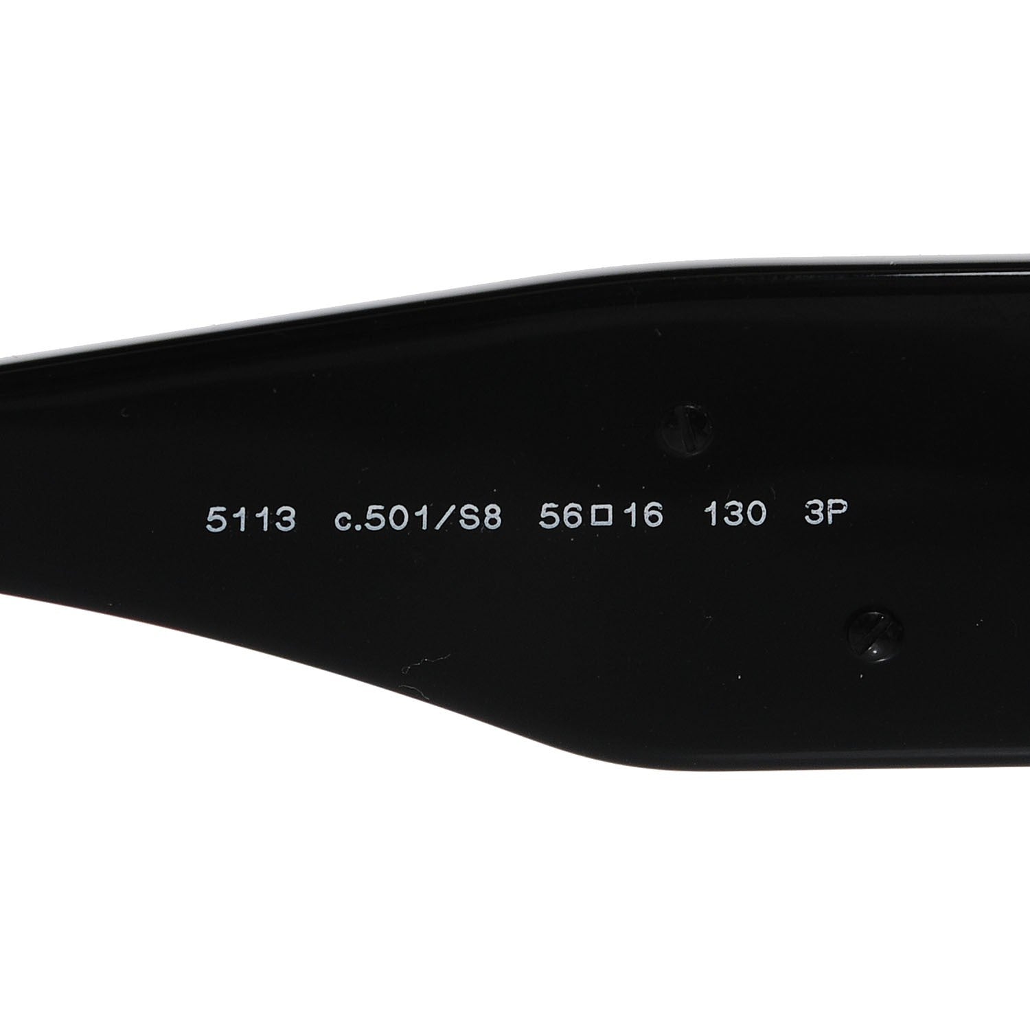 Chanel Camellia CC Sunglasses 5113 Black 4 of 7