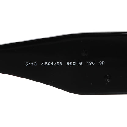 Chanel Camellia CC Sunglasses 5113 Black 4 of 7