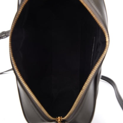 Saint Laurent Calfskin Matelasse Monogram Lou Camera Bag Sea Pebble 5 of 10