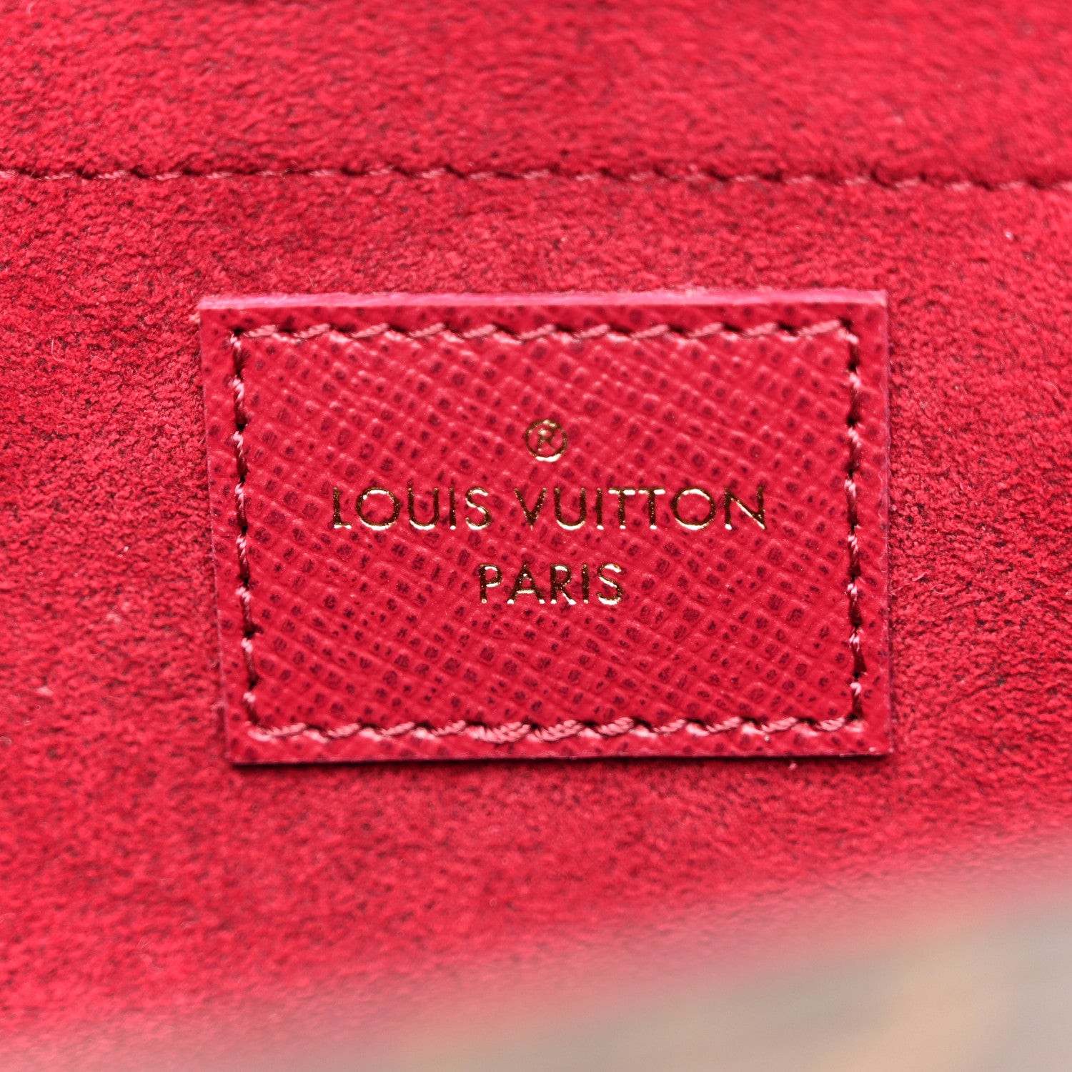 Louis Vuitton Monogram Pochette Felicie Chain Wallet Fuchsia 7 of 14