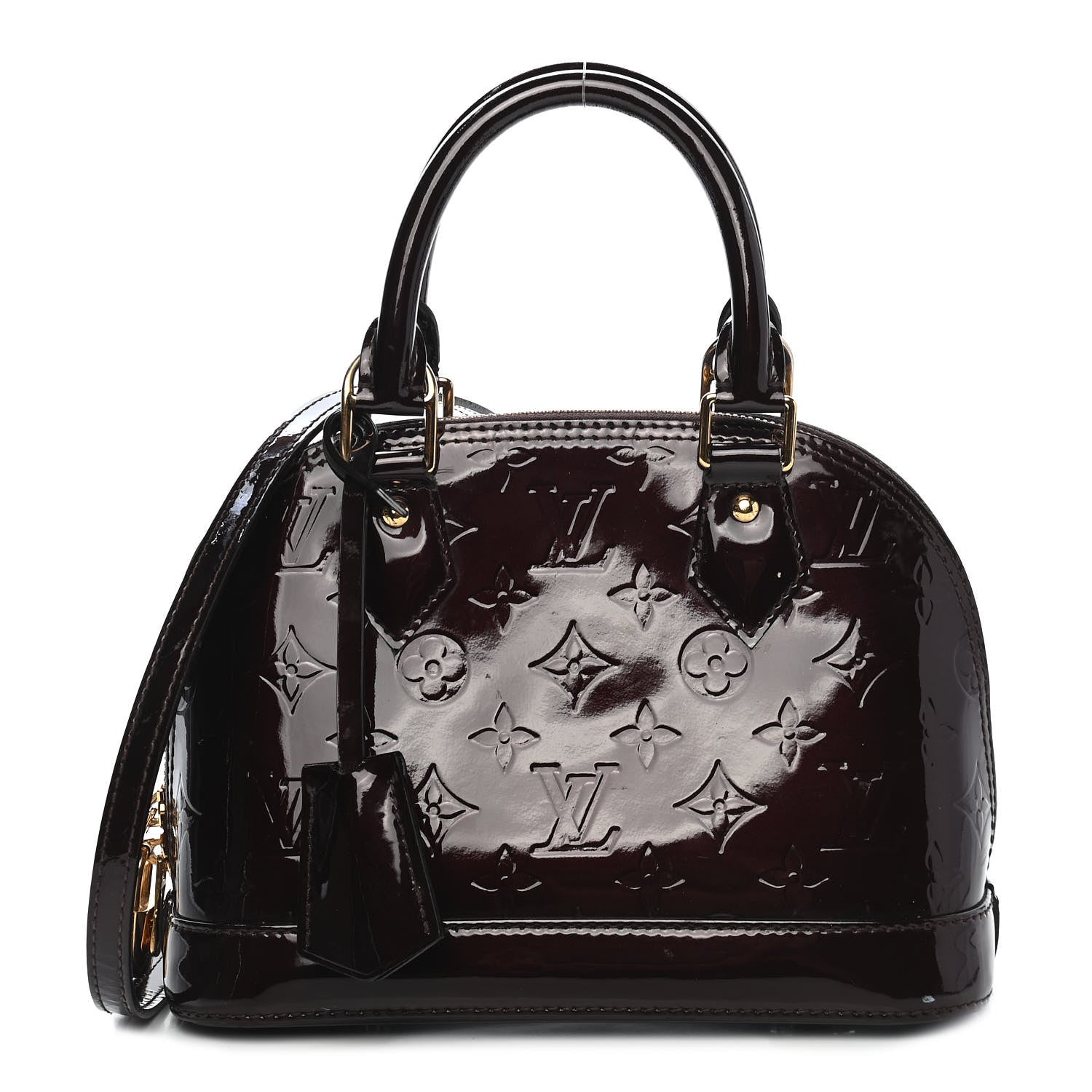 Louis Vuitton Vernis Alma BB Amarante 1 of 9