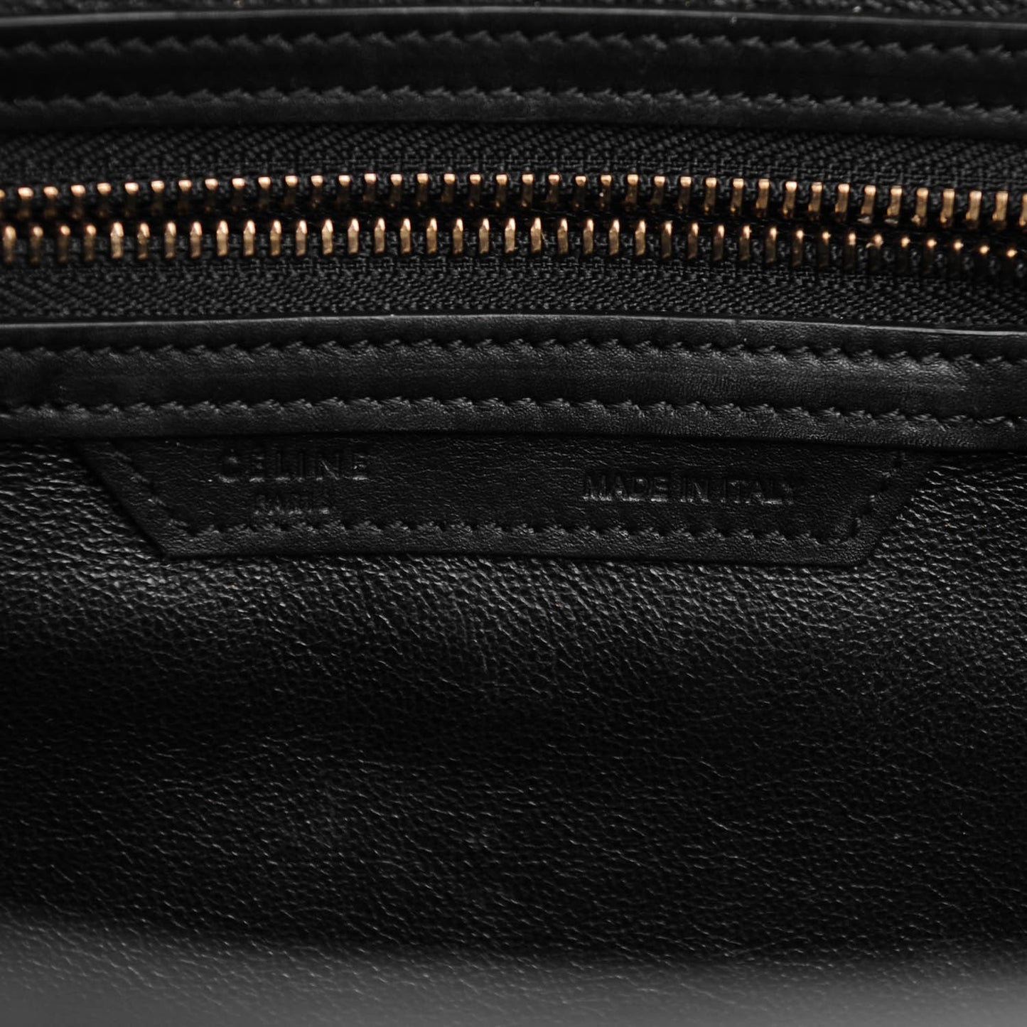 Smooth Calfskin Micro Luggage Black