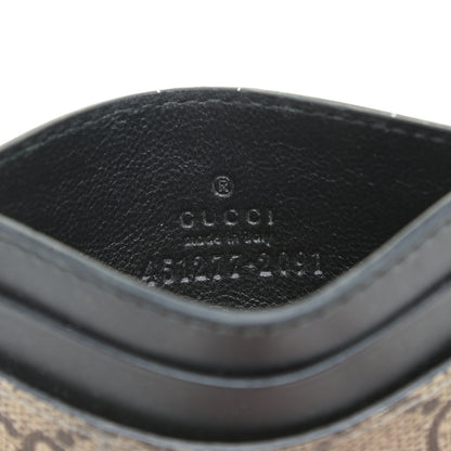 Gucci GG Supreme Monogram Tiger Print Card Holder Black 7 of 8