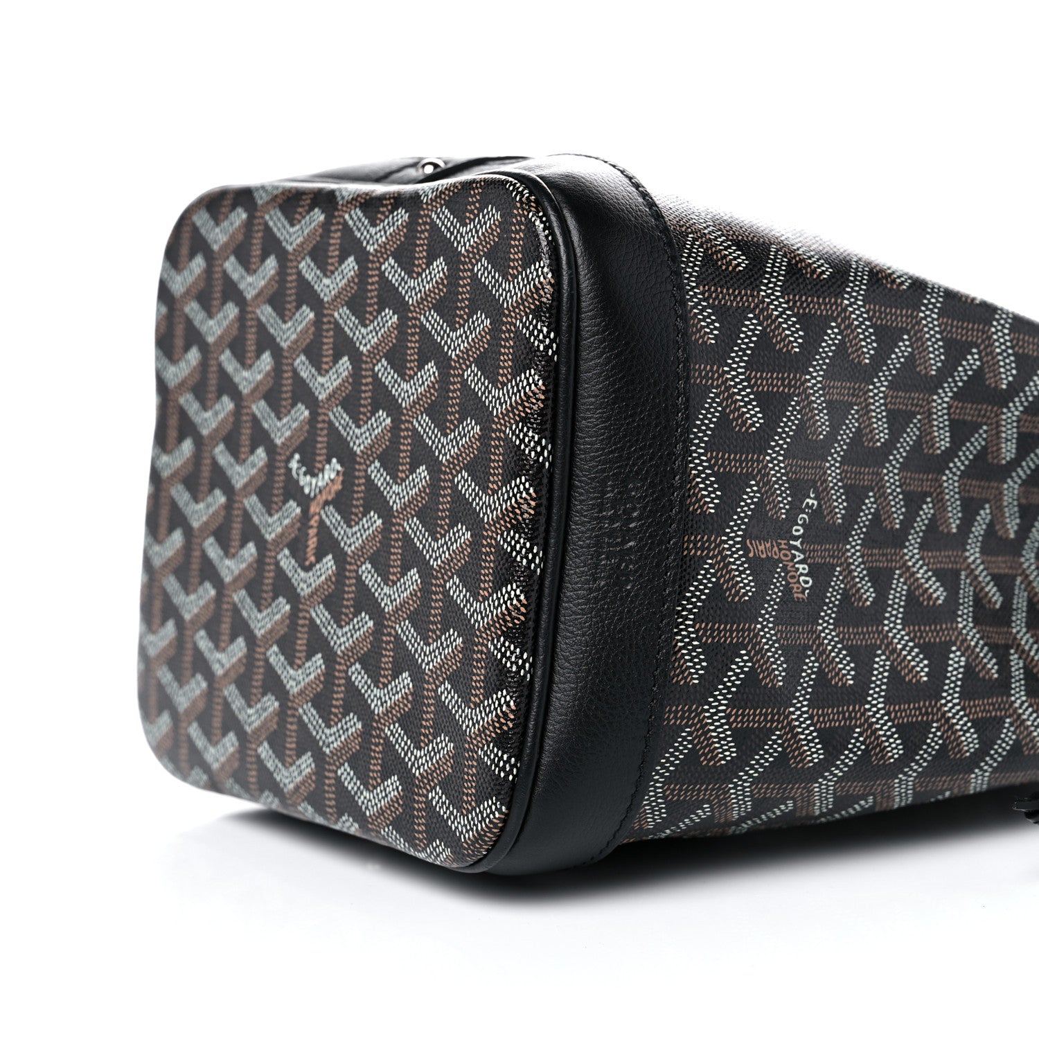 Goyard Goyardine Petit Flot Bucket Bag PM Black 9 of 9