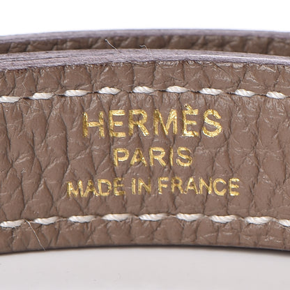 Hermes Togo Kelly Retourne 32 Etoupe 33 of 36