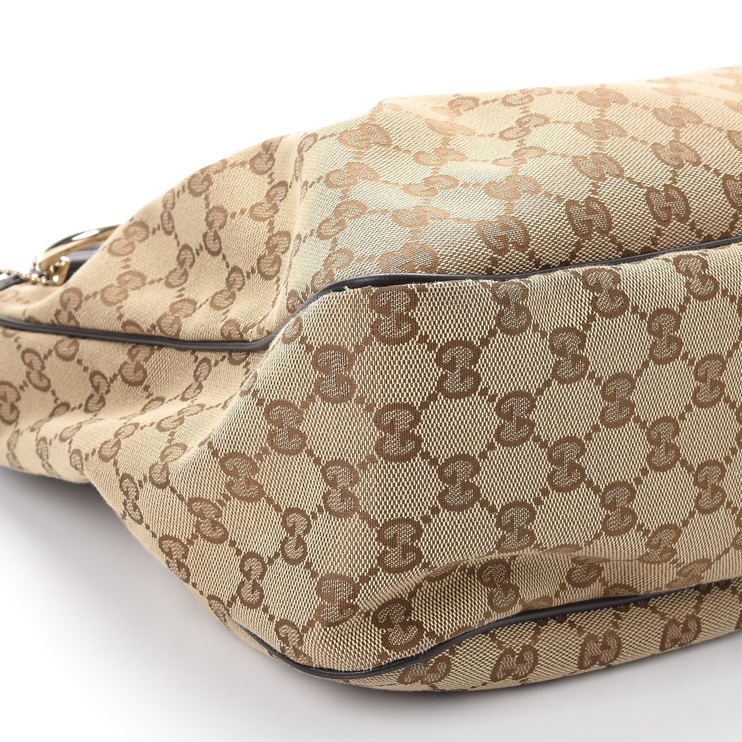 Monogram Medium Sukey Top Handle Tote Brown