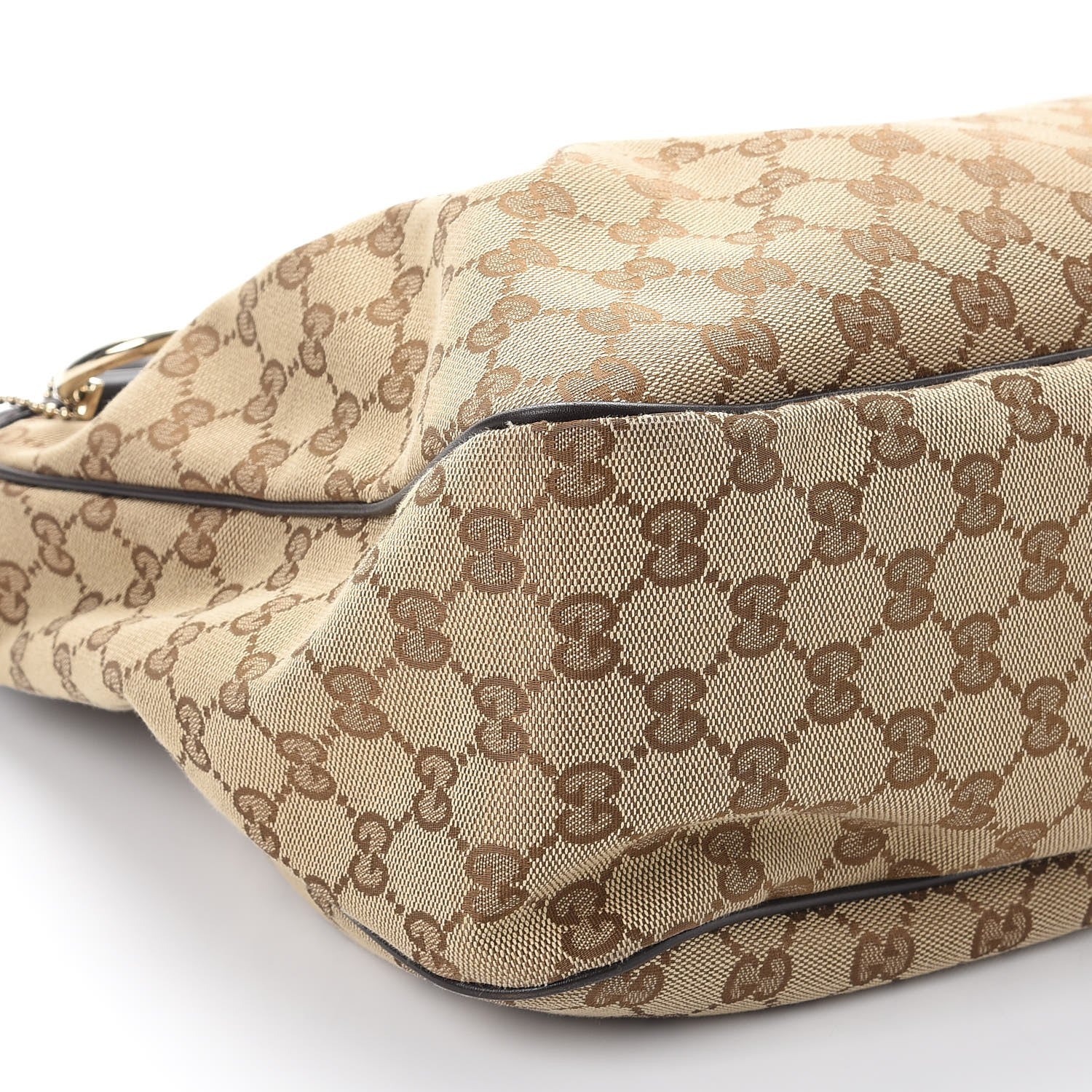 Gucci Monogram Medium Sukey Top Handle Tote Brown 8 of 11