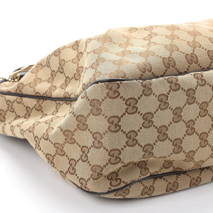 Gucci Monogram Medium Sukey Top Handle Tote Brown 8 of 11