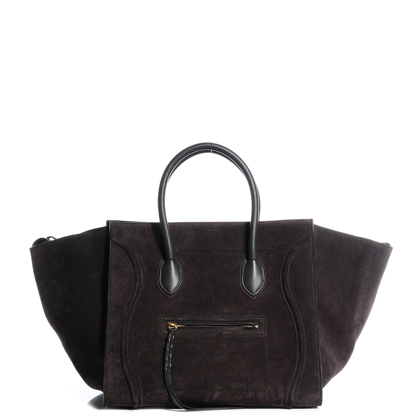 Suede Large Phantom Luggage Anthracite