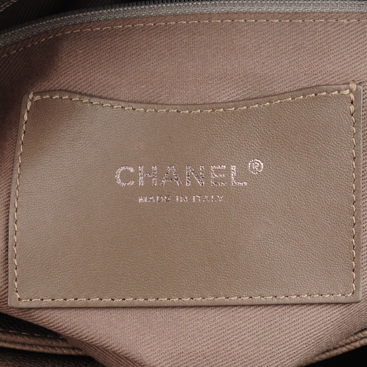 Chanel Caviar Quilted Large Just Mademoiselle Bowling Bag Grey 7 of 7