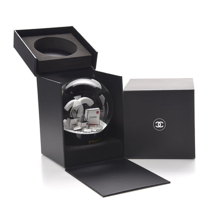 Chanel Glass CC Shopping Bag Snow Globe 5 of 5