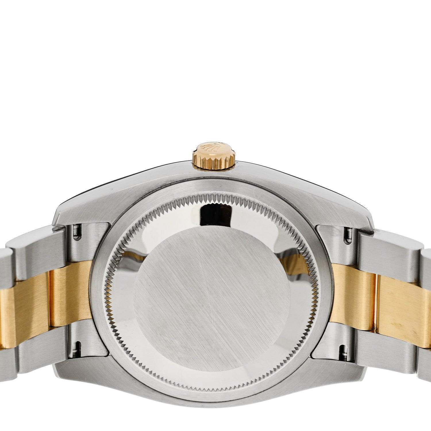 Rolex Stainless Steel 18K Yellow Gold 36mm Oyster Perpetual Datejust Watch Silver 116203 4 of 4