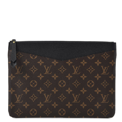 Louis Vuitton Monogram Daily Pouch Black 1 of 8