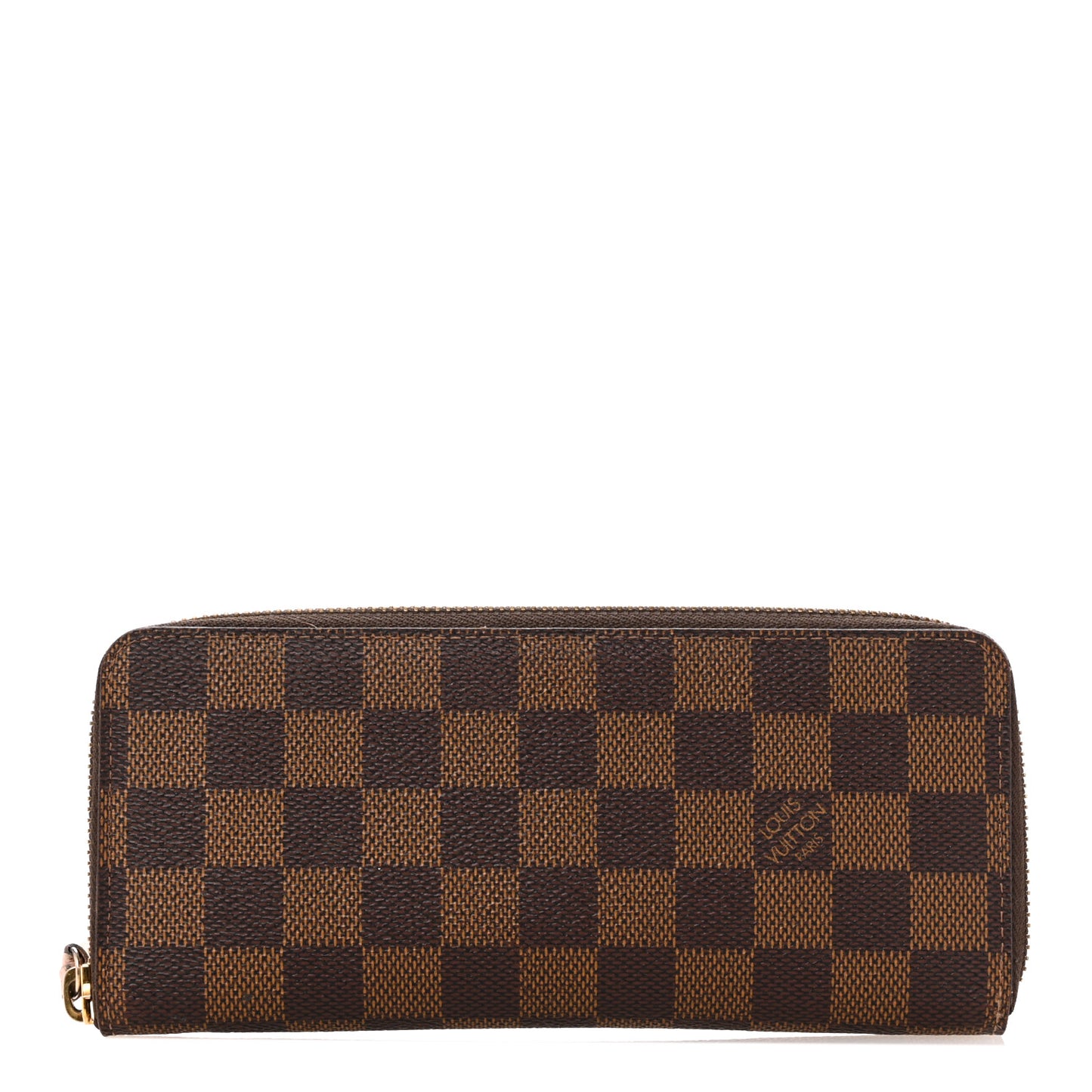 Damier Ebene Clemence Wallet Rose Ballerine