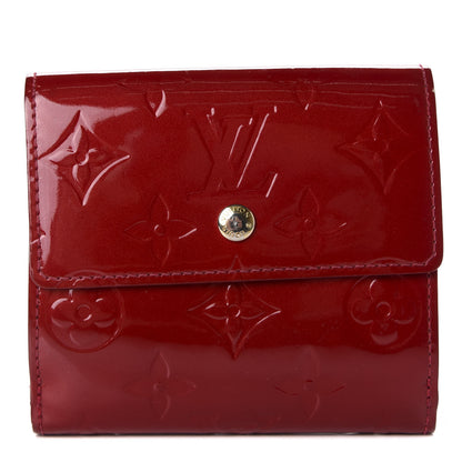 Louis Vuitton Vernis Elise Wallet Pomme D'Amour 1 of 8