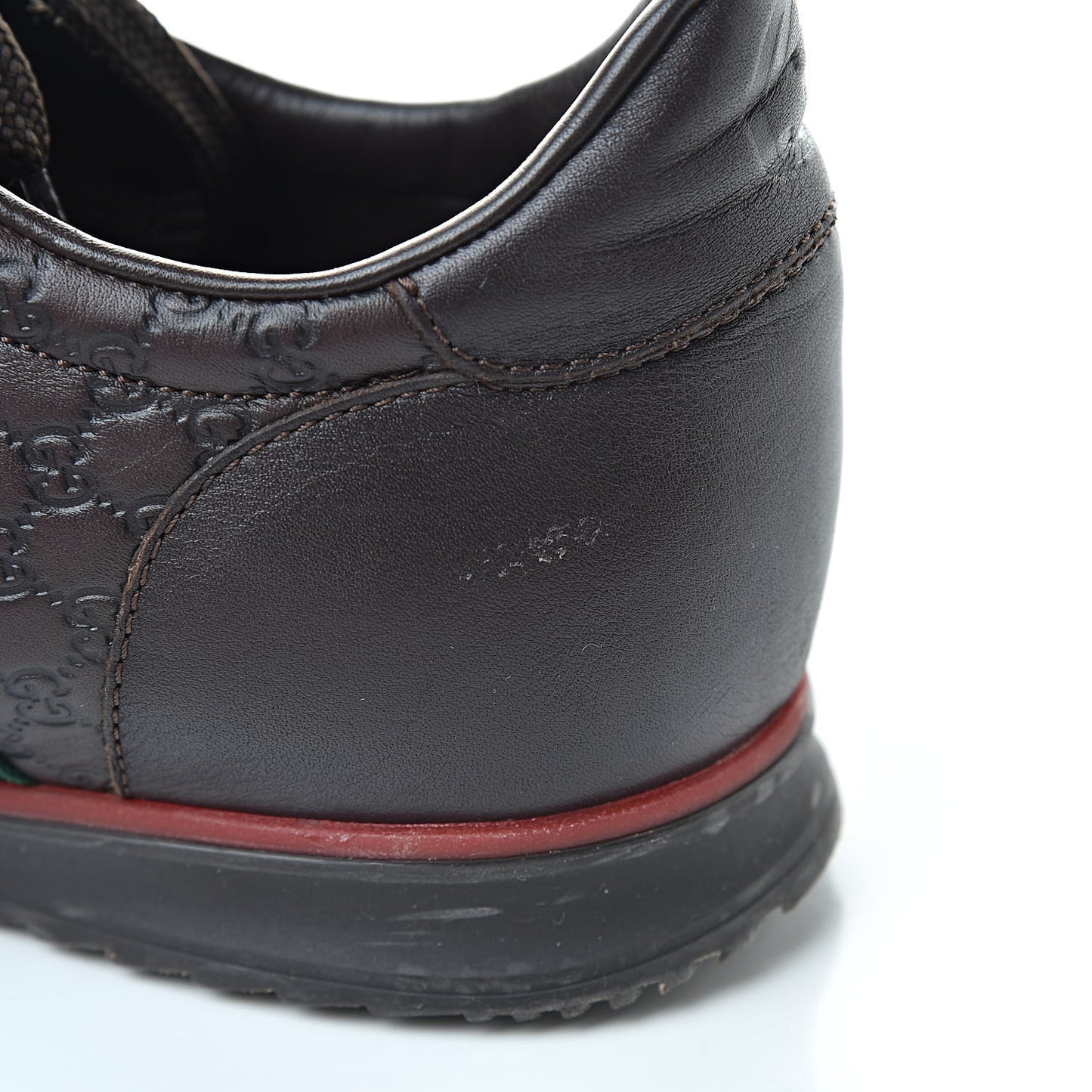 Guccissima Web Mens Sneakers 8.5 Brown