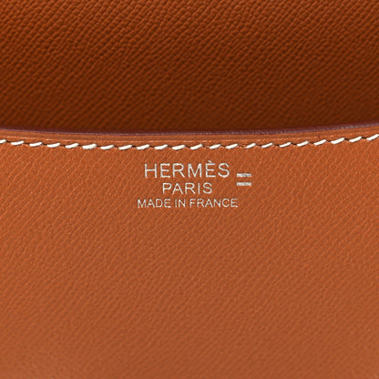 Hermes Grained Monsieur Lizard Constance 24 Gold Ombre 6 of 10