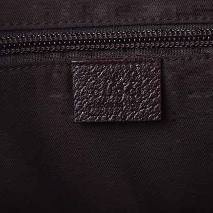 Gucci Monogram Web Medium Flap Messenger Beige Dark Brown 5 of 6