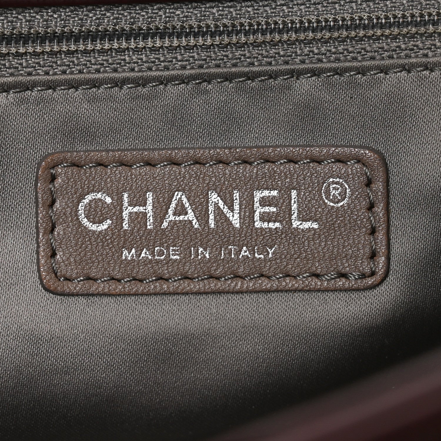 Chanel Glazed Calfskin Quilted CC Single Flap Burgundy 5 of 9