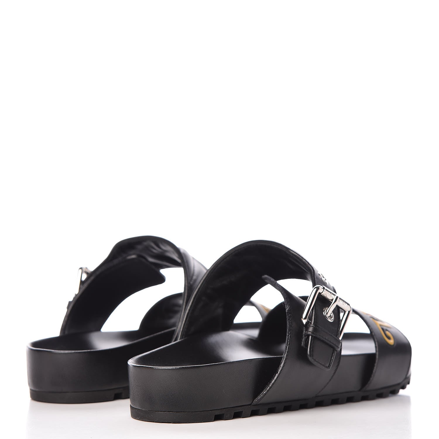 Louis Vuitton Calfskin New Wave Bom Dia Mule Sandals 39 Black 4 of 11