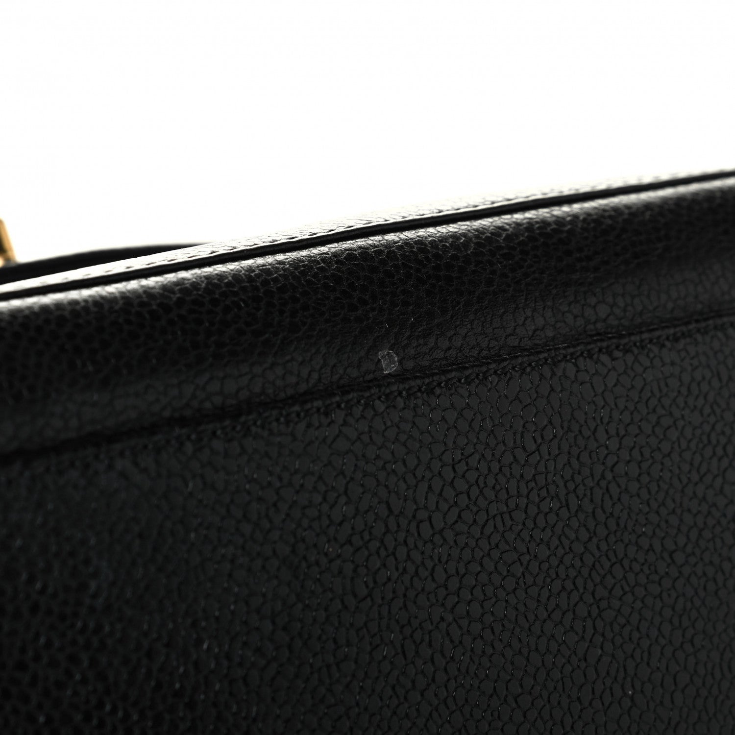 Chanel Caviar Flap Shoulder Bag Black 6 of 8