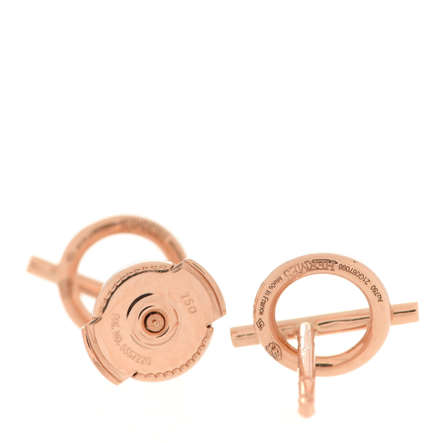 18K Rose Gold PM Echappee Earrings