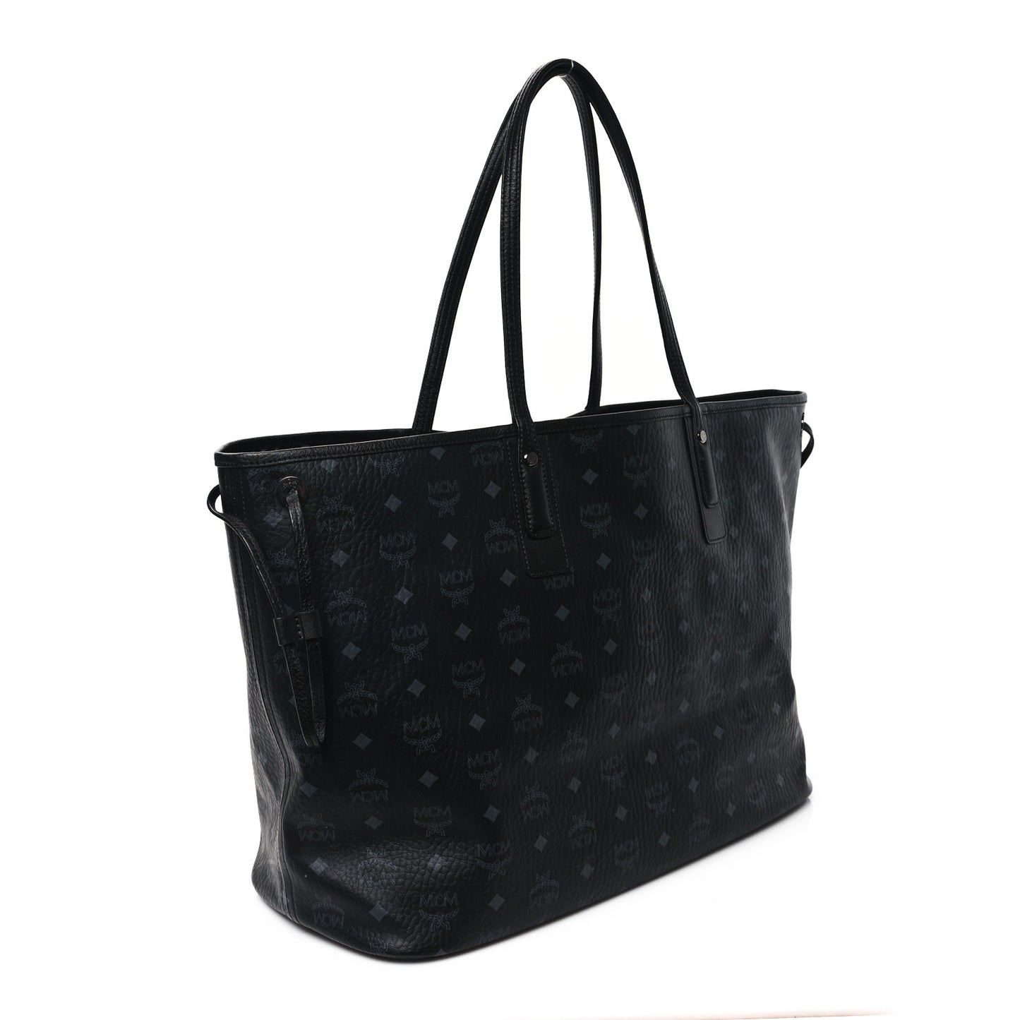Visetos Large Liz Reversible Shopper Tote Black