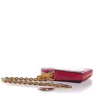 Louis Vuitton Vernis Heart Coin Purse Rose Indien 4 of 8