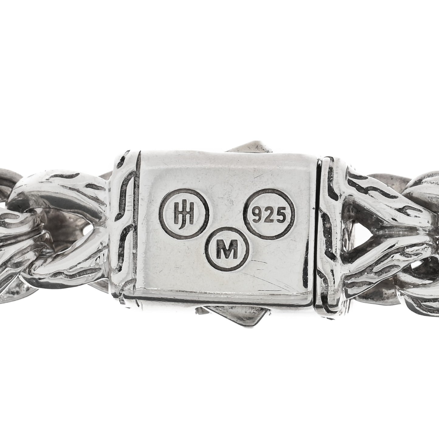Sterling Silver Diamond 7mm Asli Classic Chain Bracelet