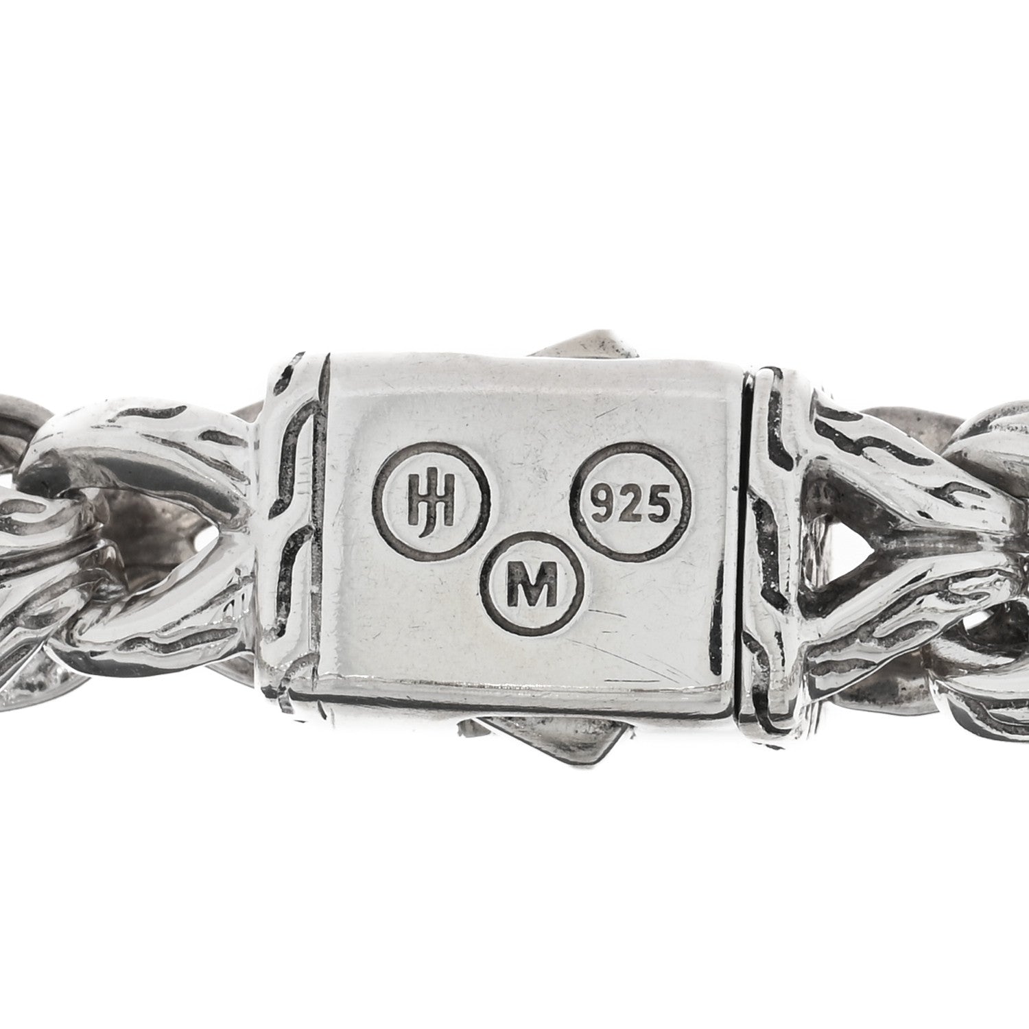 John Hardy Sterling Silver Diamond 7mm Asli Classic Chain Bracelet 3 of 3