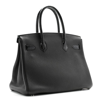 Hermes Togo Shiny Niloticus Crocodile Birkin Touch 30 Black 2 of 10