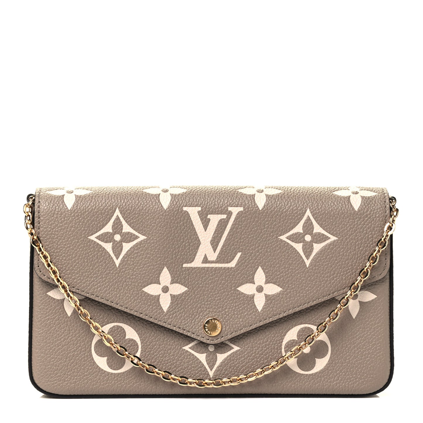 Empreinte Monogram Giant Felicie Pochette Tourterelle Creme