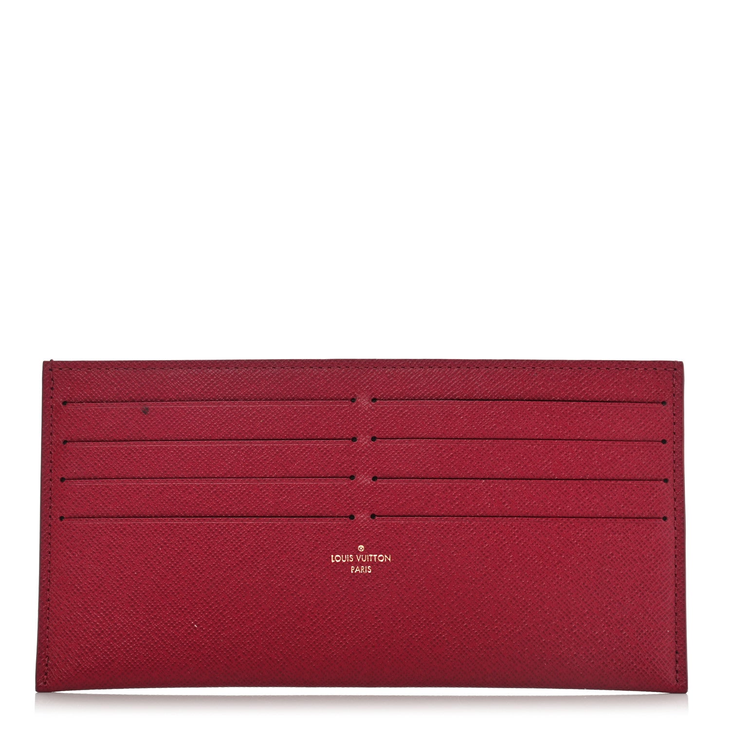 Louis Vuitton Calfskin Felicie Card Holder Insert Fuchsia 1 of 10