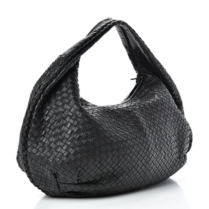 Bottega Veneta Nappa Intrecciato Large Belly Veneta Hobo Black 2 of 15